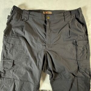 5.11 Tactical Cargo Pants Men's 42x30 Gray Relaxed Fit Utility Workwear Pants